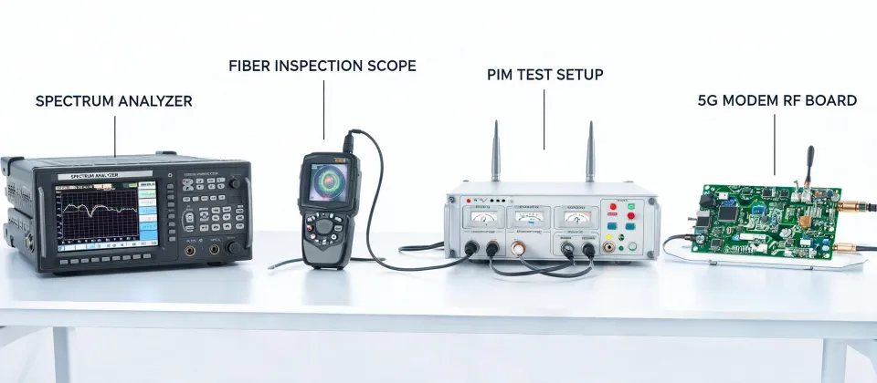 RF and optical article visual