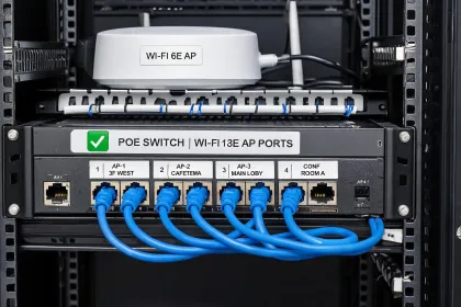 Enterprise campus Wi-Fi 6E