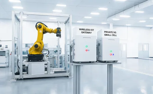 Robotics and IoT factory gateway