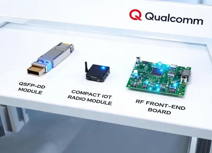 QSFP-DD module and wireless module